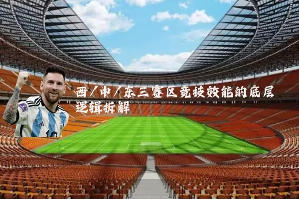 西/中/东三赛区竞技效能的底层逻辑拆解